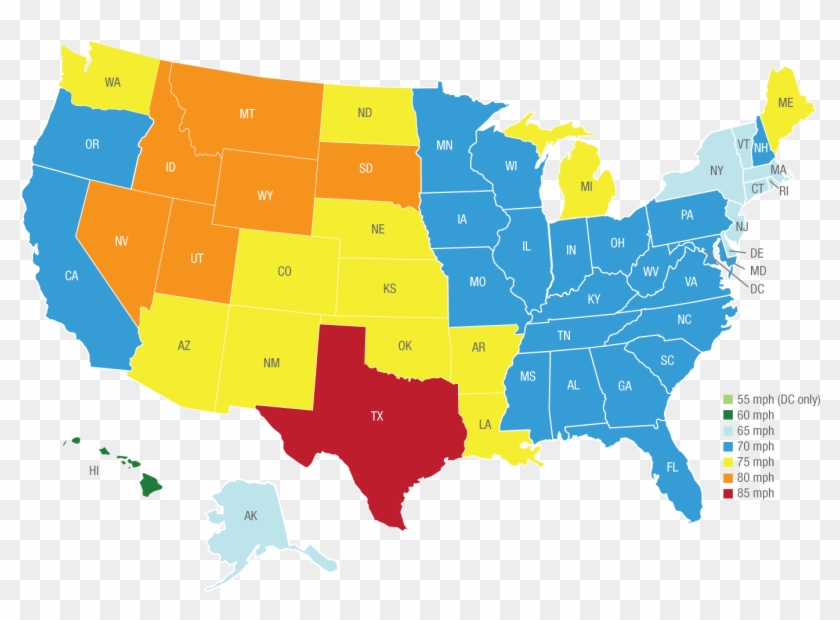 Speed Limit Increases Since 1993 Have Killed 37,000 - Patriots Vs Rams Fan Map Clipart #4793421