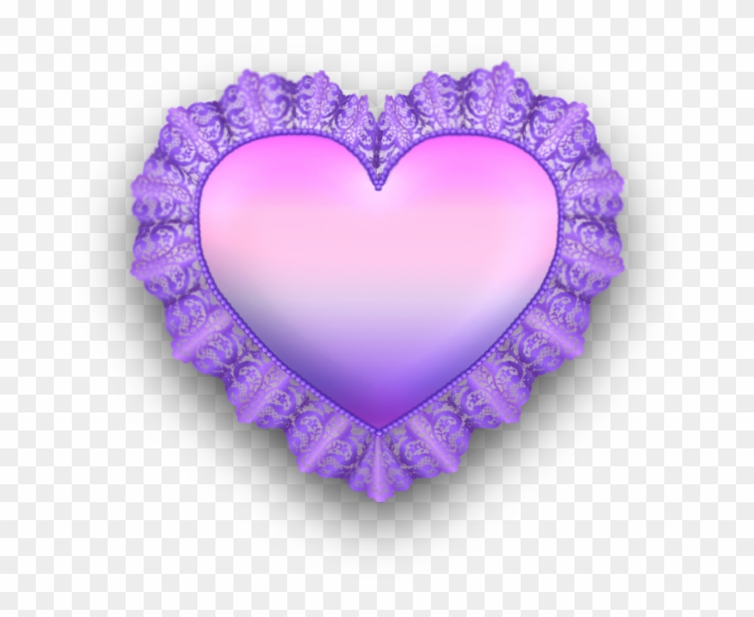 Beadedlaceheart Purple Shadow Photo Beadedlaceheart - Photobucket Clipart