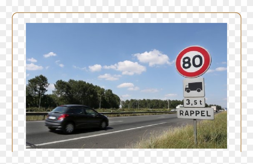 The Gps Speed Limit Boards - Traffic Sign Clipart