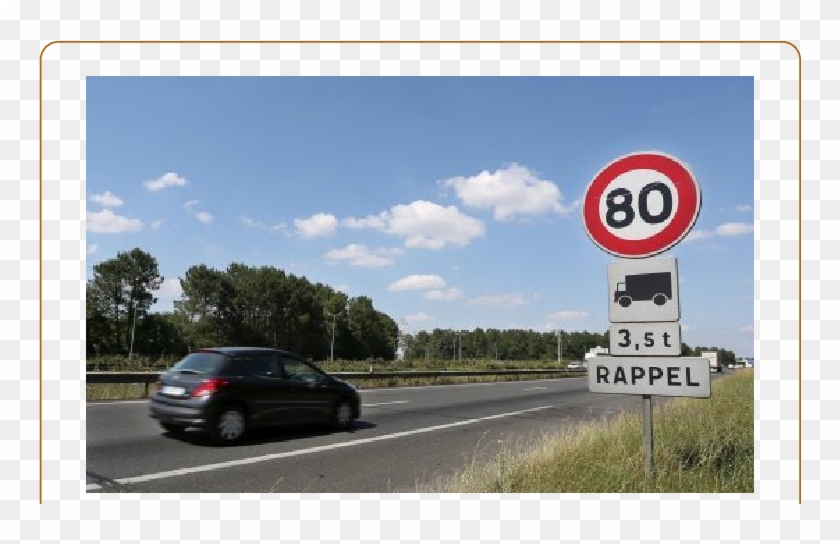 The Gps Speed Limit Boards - Traffic Sign Clipart #4793661