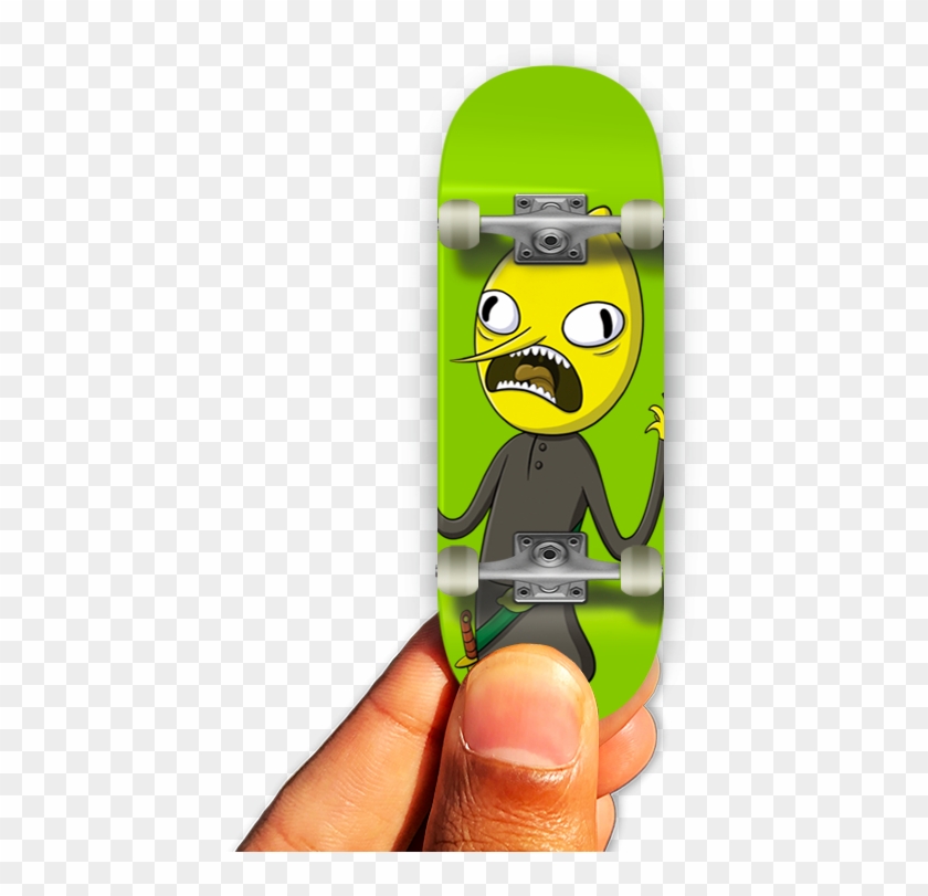 Fingerboard Lemongrab - Skate De Dedo Profissional Clipart #4793706