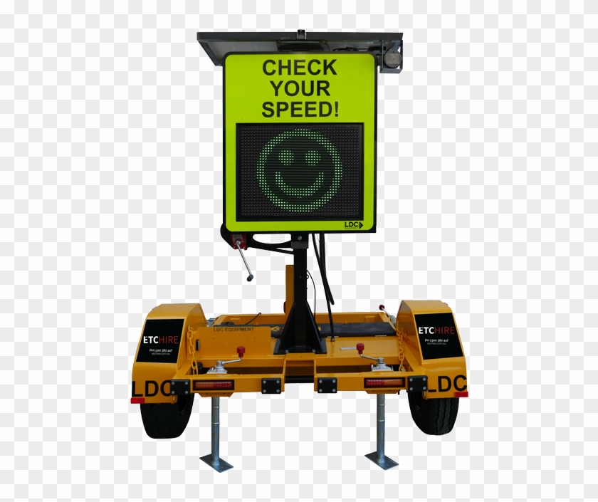 Etc Hire Has Affordable, Australian-made Gold Coast - Speed Signs Smiley Face Clipart #4793882