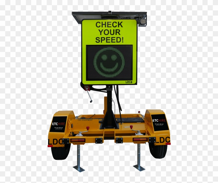 Etc Hire Has Affordable, Australian-made Gold Coast - Speed Signs Smiley Face Clipart