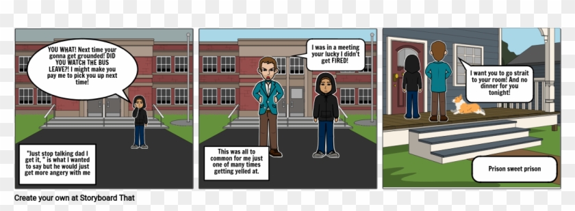 School Life - Cartoon Clipart #4794064
