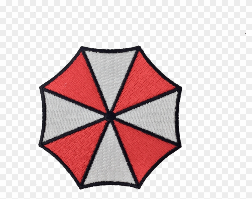 Resident Evil Umbrella Corporation Logo Iron On Patch - Umbrella Corp Clipart #4794128