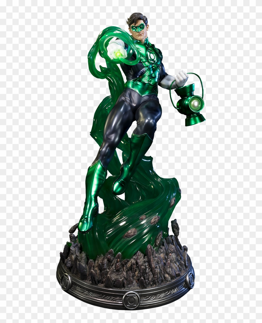 Dc Comics Green Lantern Statue By Sideshow Collectibles - Green Lantern Prime 1 Clipart #4794214