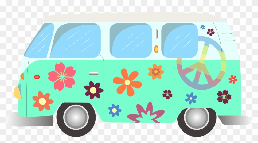 I Will Do Something Hippie And Traveler Clipart #4794254