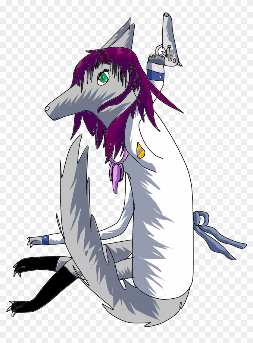 Heres Yuri In Wolf Anthro And Better Hair Lmao - Cartoon Clipart