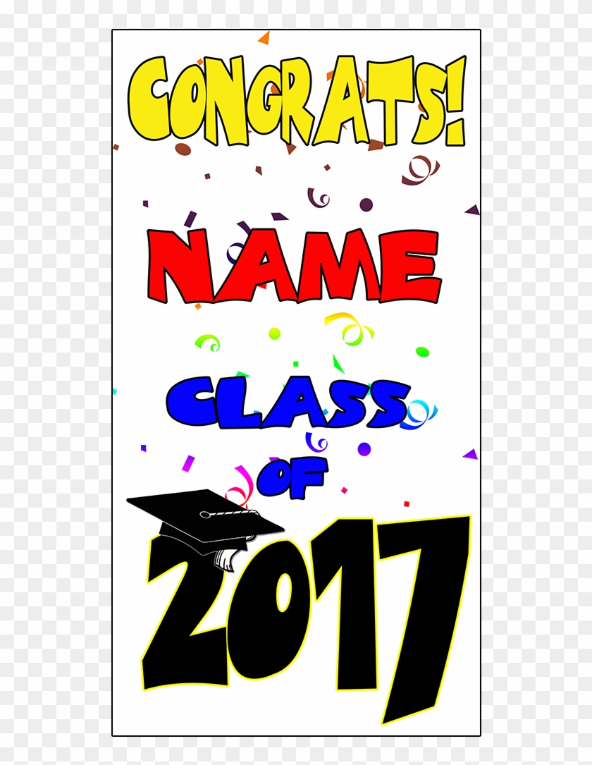 Click For Larger Picture Of Personalized Graduation - Poster Clipart #4795358