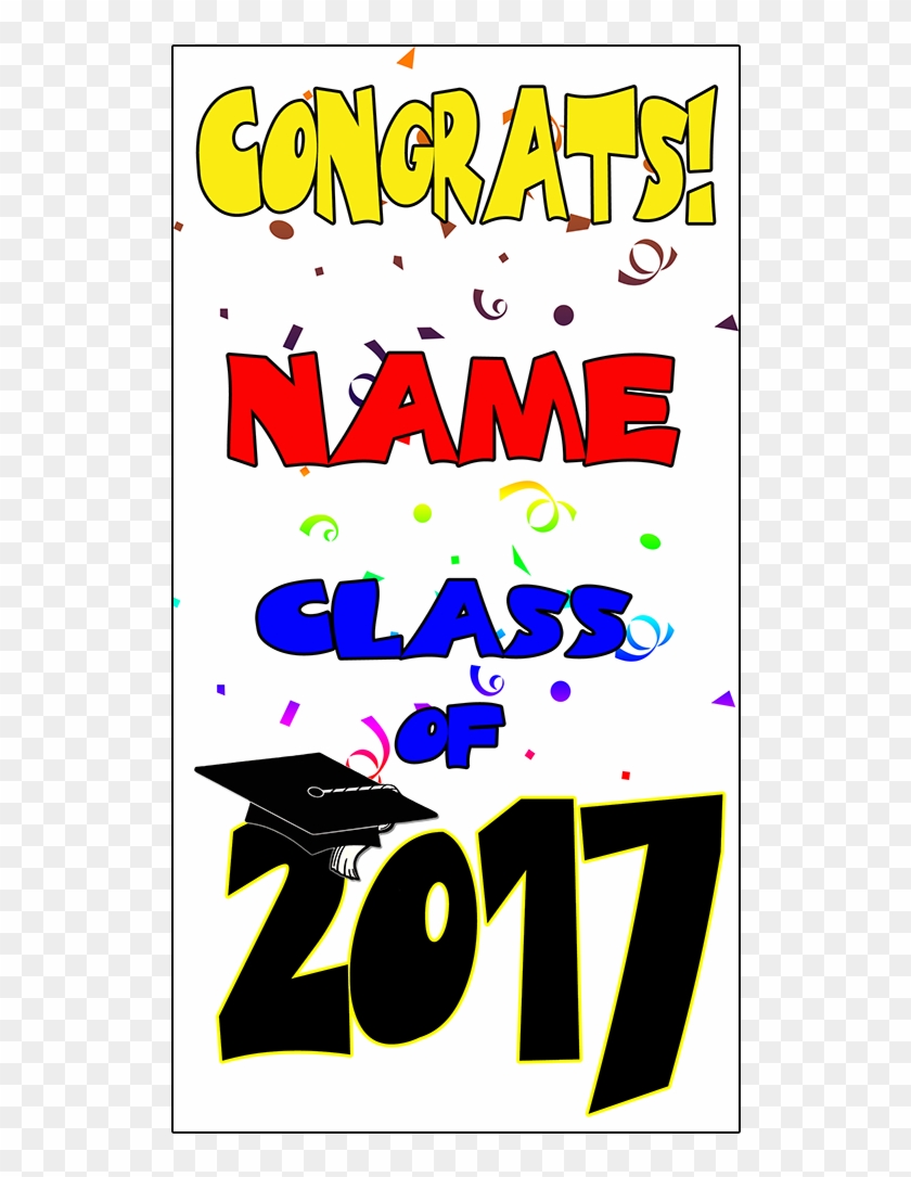 Click For Larger Picture Of Personalized Graduation - Poster Clipart