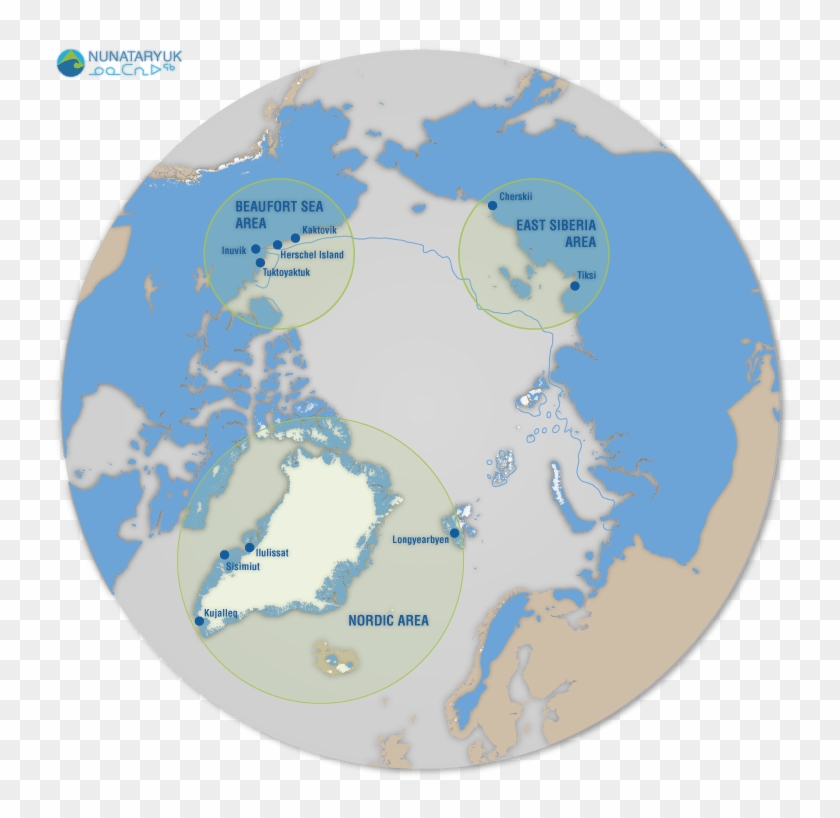 Field Sites - Map Of Indigenous Peoples Of The Arctic Clipart