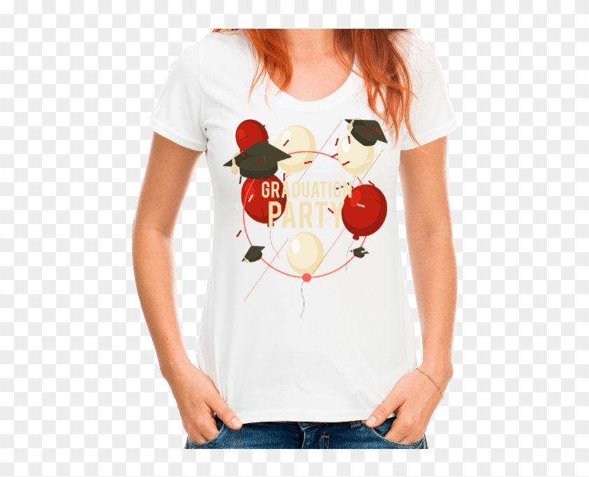 Graduation Party Women's T-shirt - تيشيرت رمضان Clipart #4795535