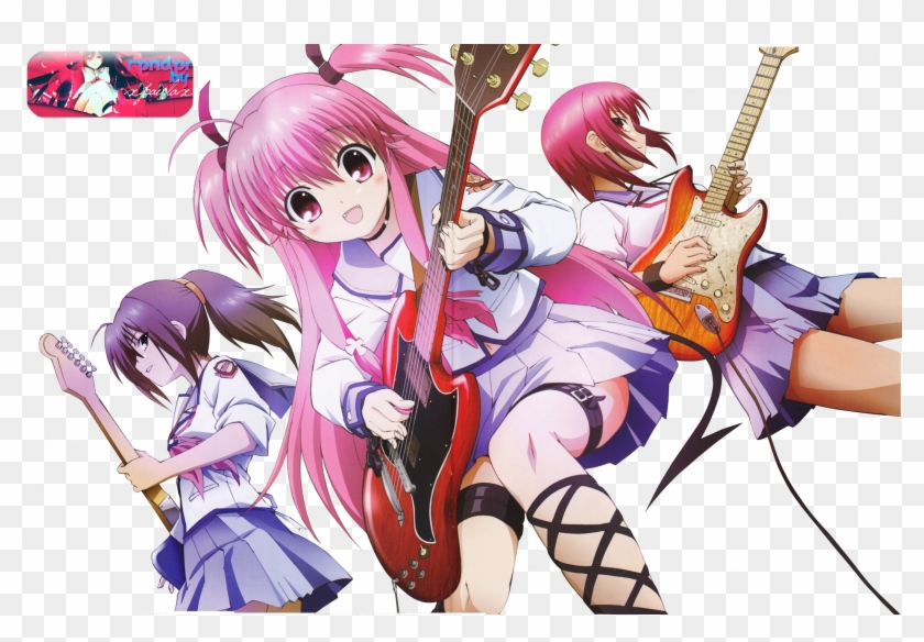 Anime Angel Beats Streaming No Sekai - Angel Beats Clipart
