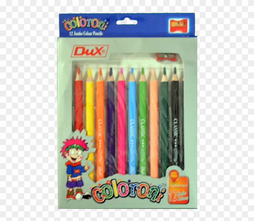 Dux Jumbo Colour Pencil Clipart #4795685