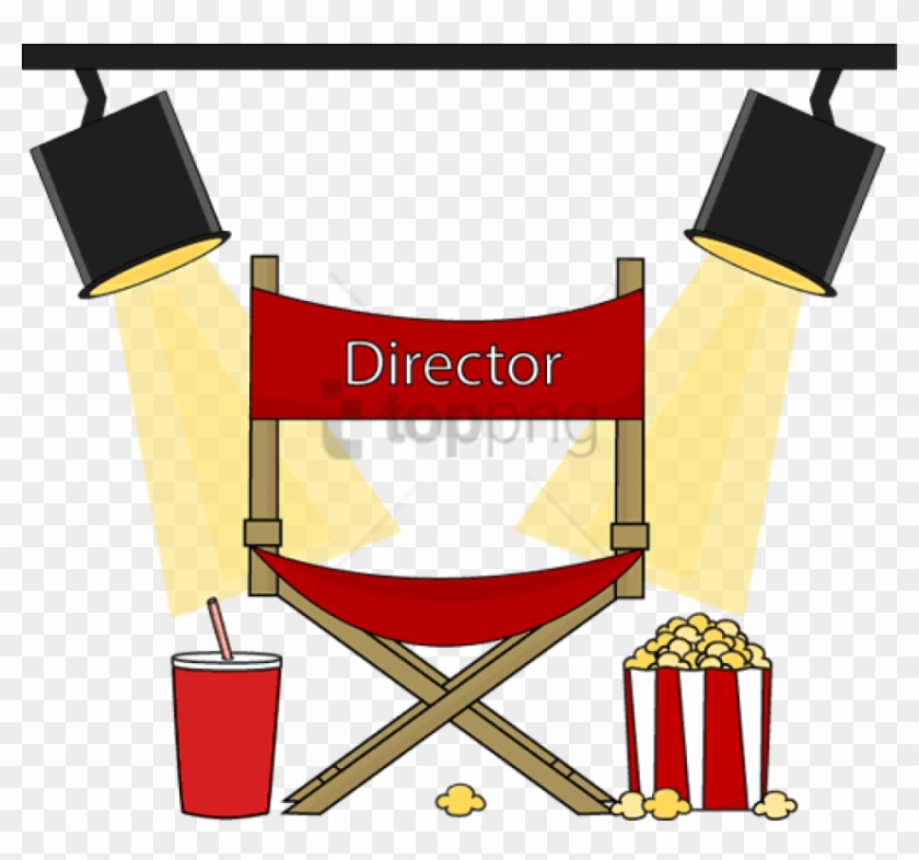 Free Png Stage Lights Png Png Images Transparent - Red Directors Chair Clipart #4795761