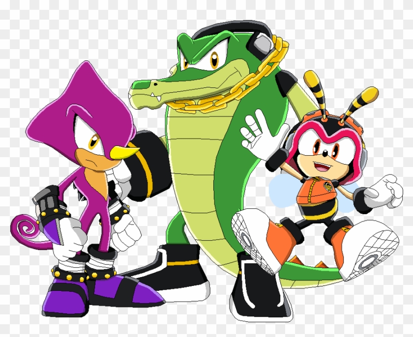 8 Bit Espio , Png Download - Chaotix Sonic Clipart