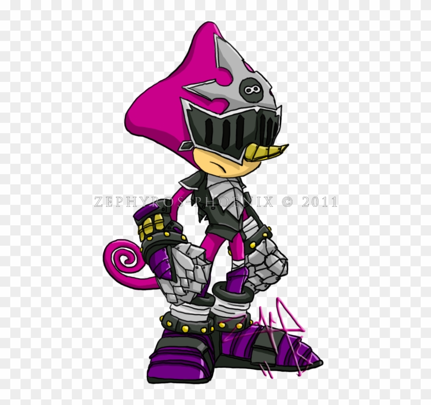 Discover Ideas About Knuckles Chaotix - Espio The Chameleon Sonic Boom Clipart #4796217