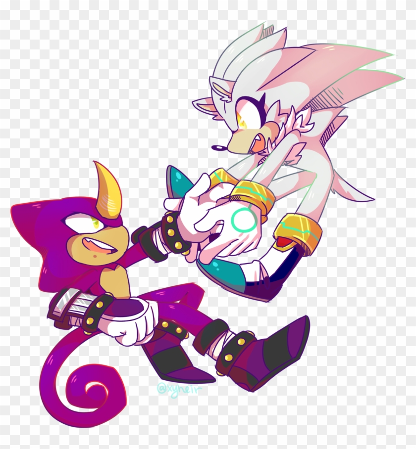 I've Got Your Back - Espio The Chameleon Fanart Clipart #4796293