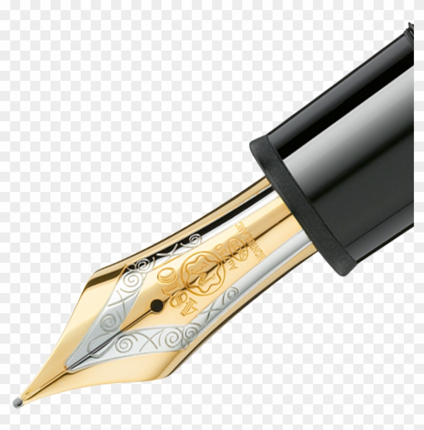 Montblanc Meisterstück Gold-coated 149 Fountain Pen - Montblanc 149 Rose Gold Clipart #4796675