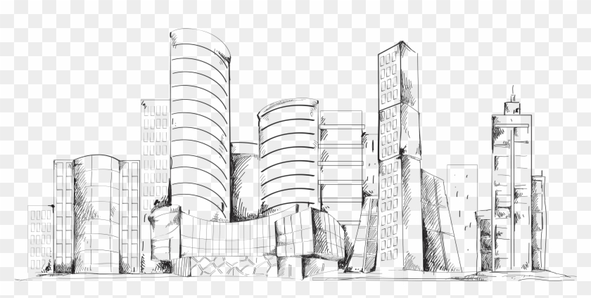 Director, Business Development - Bosquejo De Edificios Clipart #4796731