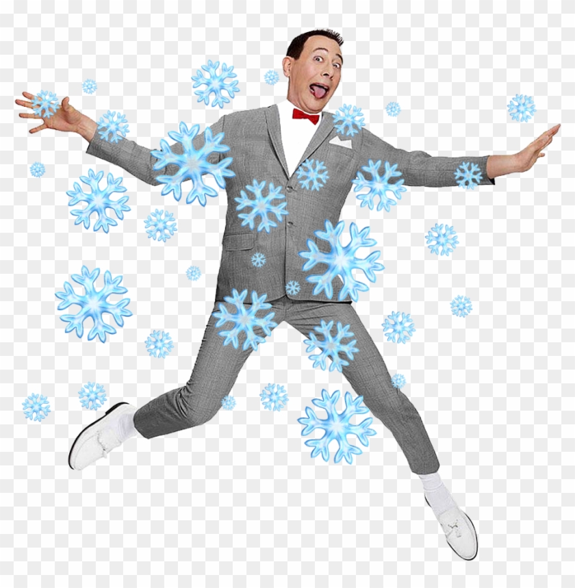Pee Wee Pee Wee Herman Holidays Snowflakes Transparent - Pee Wee Herman Clipart #4797024