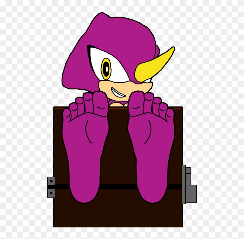 Anxious Espio By Wantwon On Clipart Library - Espio The Chameleon Tickle - Png Download #4797361