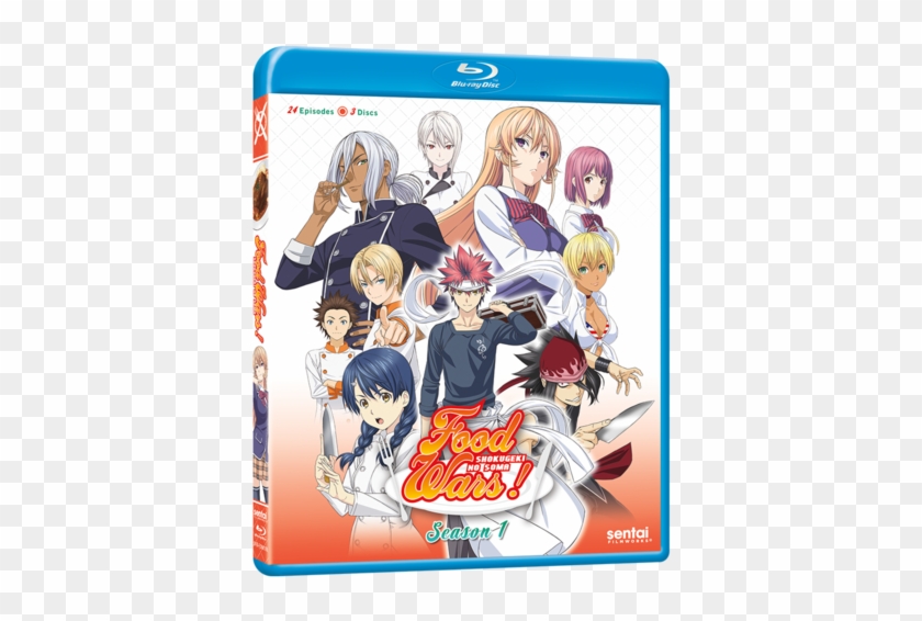 Food Wars Dvd Blu Ray Clipart #4797474