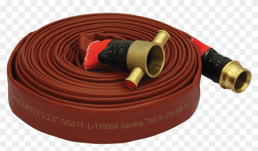 Gomtex Fire Hose With Coupling - Fire Hydrant Hose Malaysia Clipart #4797518