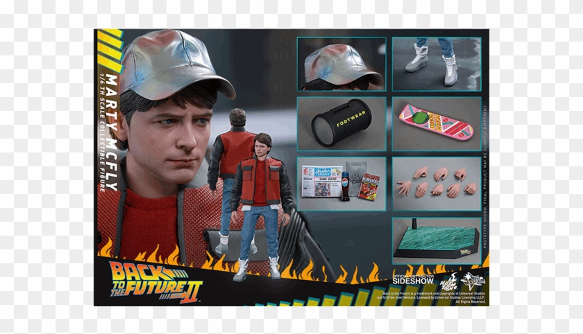 1 Of - Back To The Future Part 2 Hot Toys Clipart