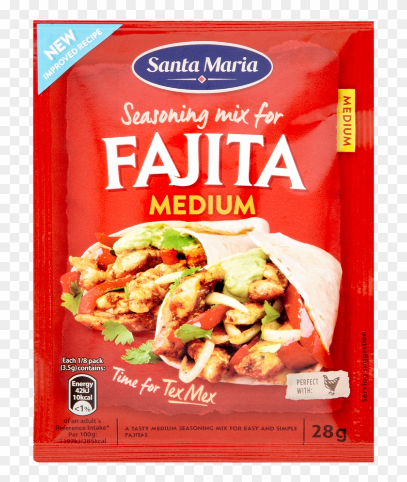 Fajita Seasoning Mix Medium - Santa Maria Fajita Mix Clipart #4797878