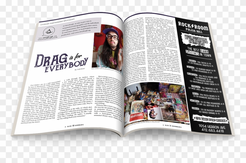 Drag Is For Everybody - Magazine Clipart #4797885