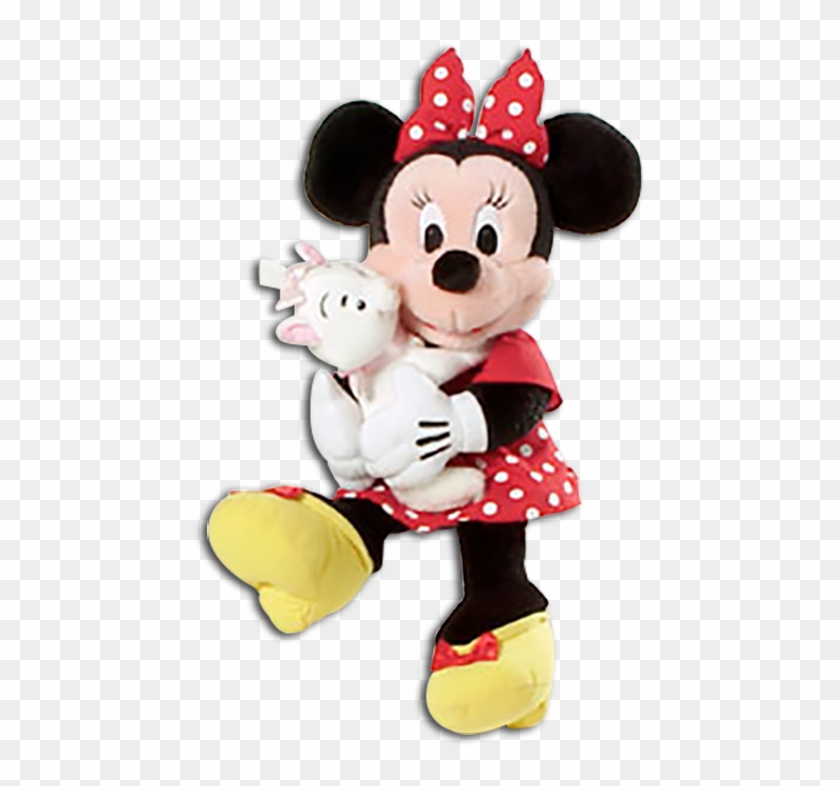 Cuddly Collectibles Mickey Mouse And Friends Stuffed - Doll Mickey Minnie Png Clipart #4797967