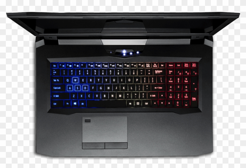 Stratos 17 Keyboard View - Intel Core I9 Clipart