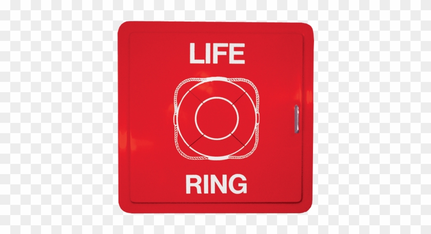 Lrc1 Fiberglass Life Ring Cabinet - Life On Mars Title Clipart #4798356