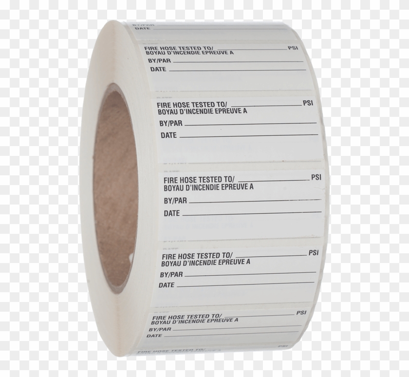 Fire Hose Test Labels - Label Clipart