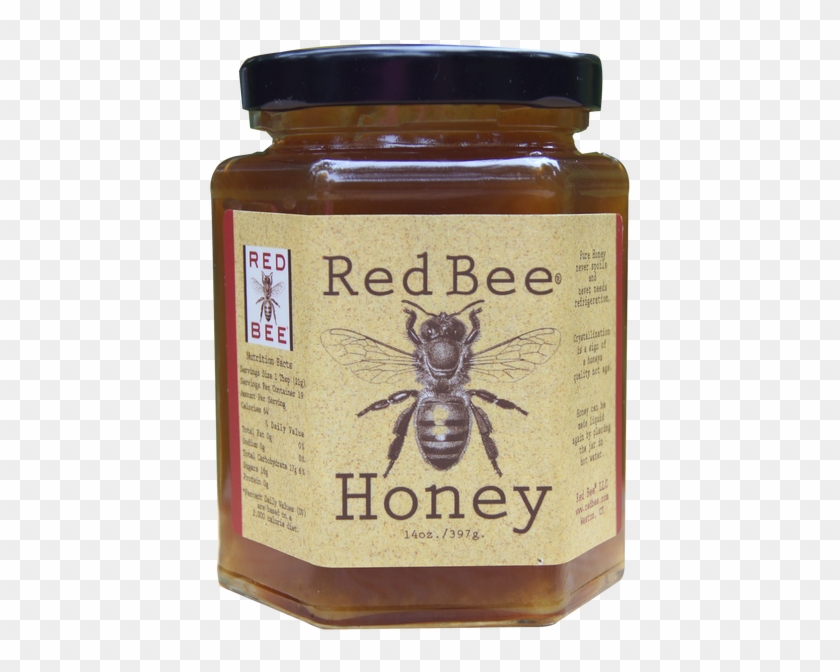 Honey Varietal - Alfalfa - Red Bee Honey Clipart #4798903
