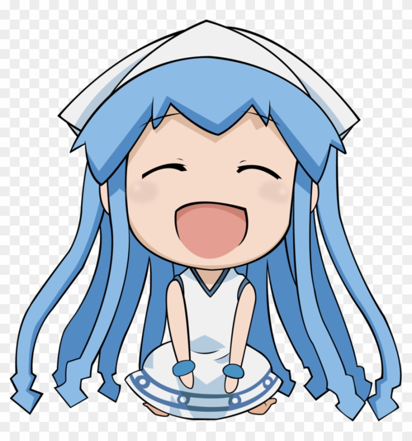 Ika Musume - Squid Girl Anime Cute Clipart #4798946