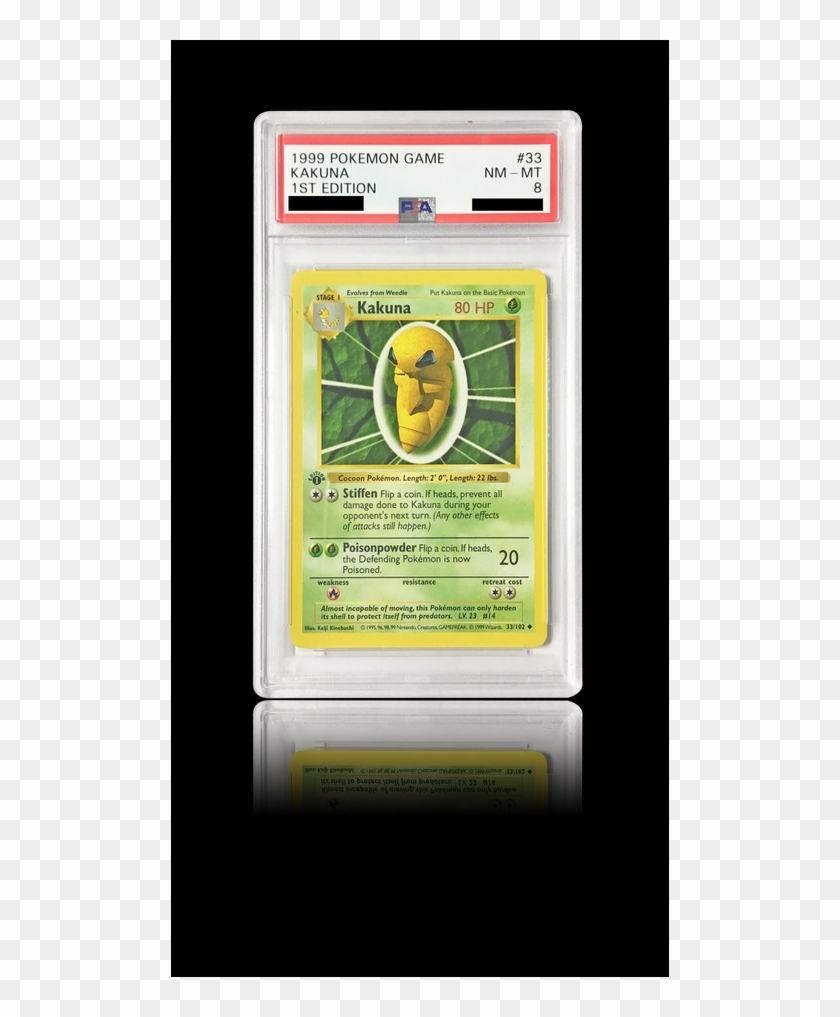 Psa 8 1st Edition Kakuna 33/102 - Label Clipart #4798992