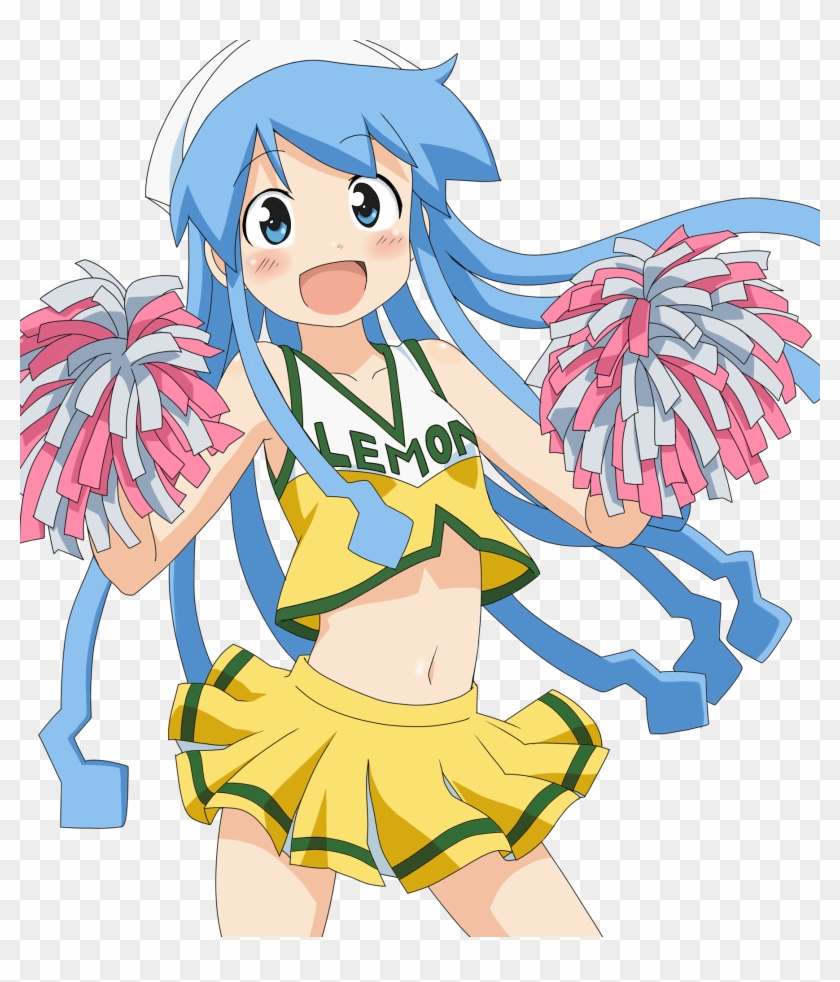 I Gotta Say Ika Musume Is One Of The Best Series I've - イカ 娘 チア Clipart