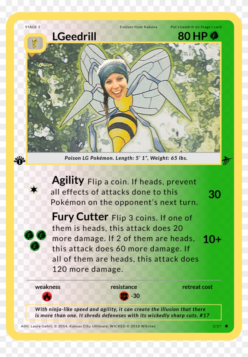 Artboard 3@4x - Holographic Beedrill Clipart