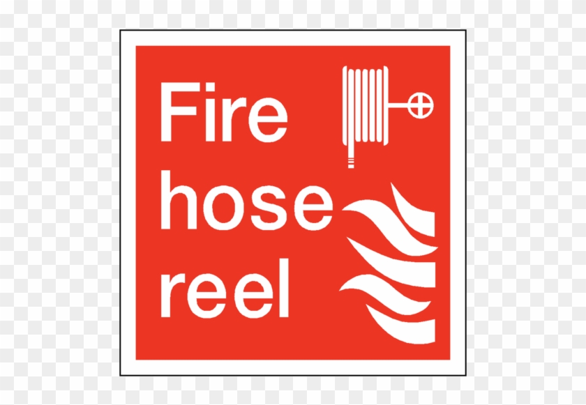Fire Hose Reel Square Sticker - Fire Hose Reel Sticker Clipart #4799143