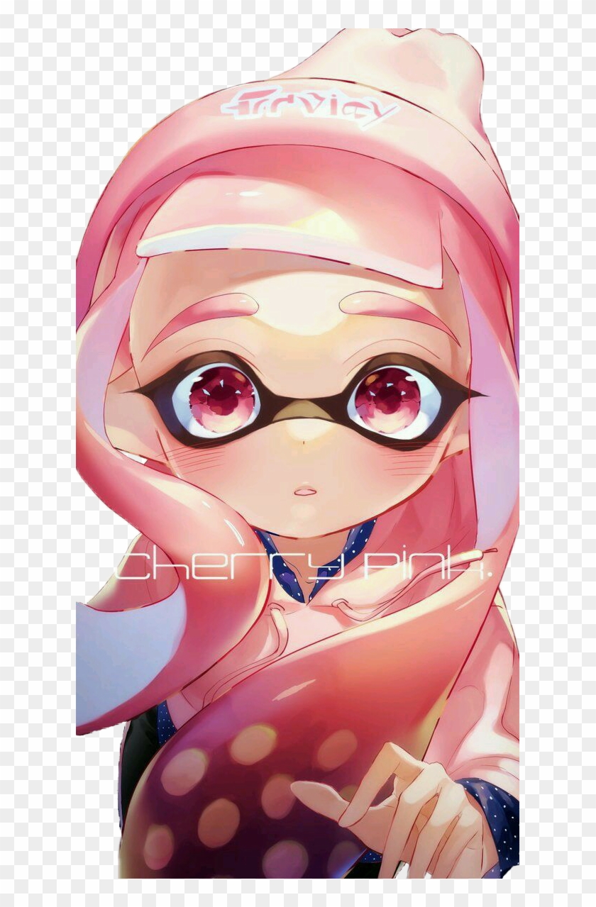 #ink #squid #inkling #inklings #inklinggirl #pink #pinkhair Clipart #4799180