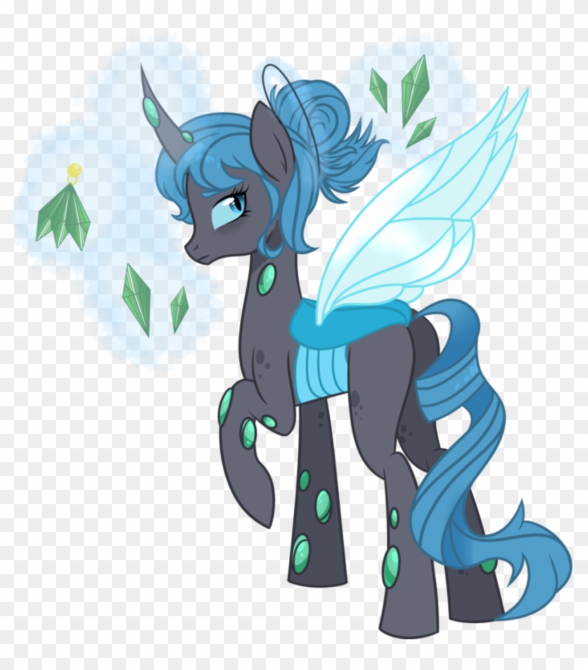 Toods, Changeling, Changeling Queen, Changeling Queen - Mlp Crystal Changeling Oc Clipart #4799343