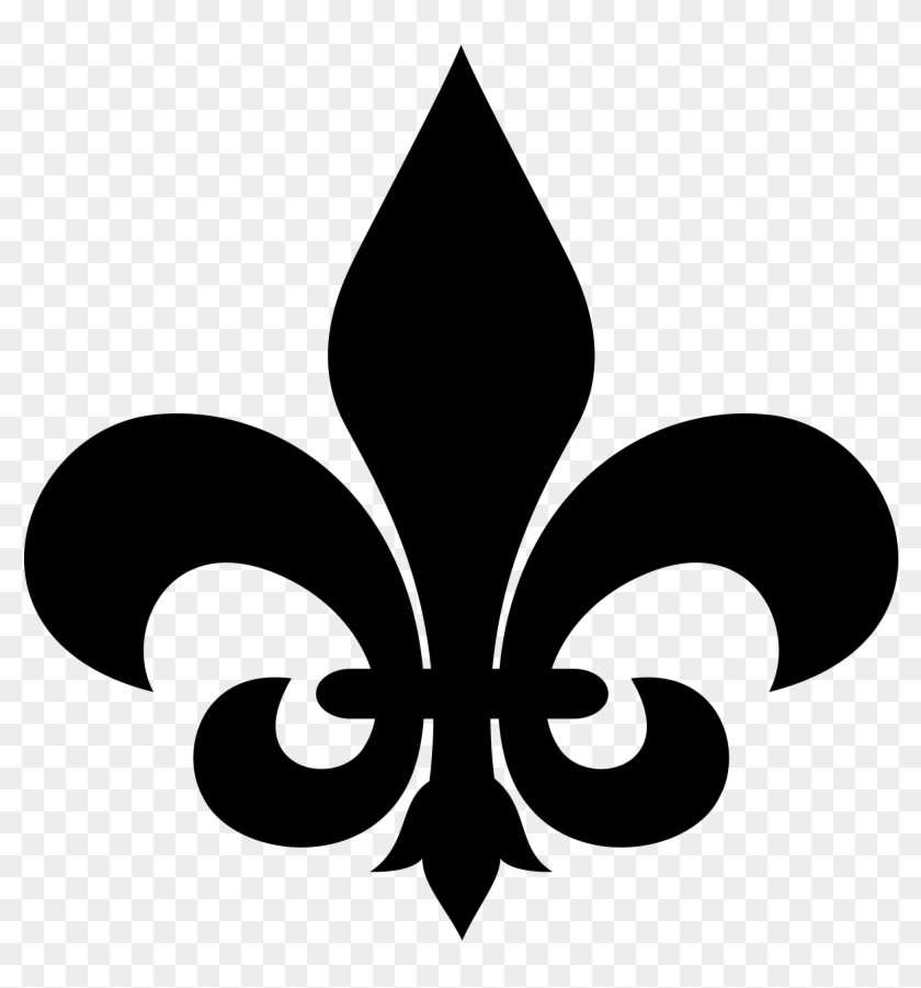 Fleur De Lis Fill - Flor De Lis Logo Clipart