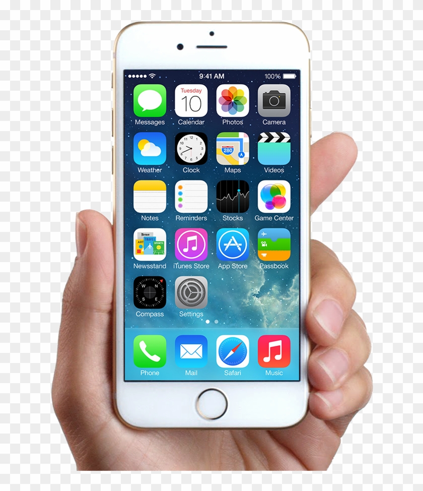 Introducing The New Yale Cleaners App - Iphone 7 With Hand Clipart #480203