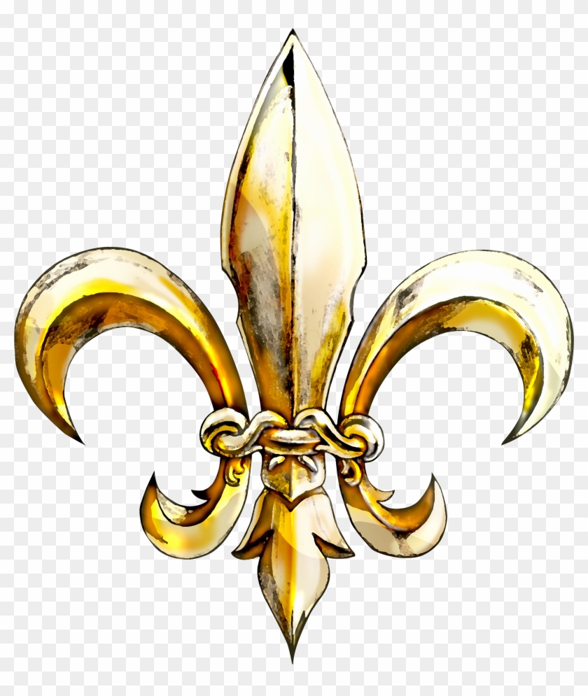 Fleur De Lis Strong Lineage Clipart #480208