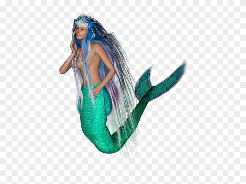 Free Photo Fairy Tales Mermaid Tail Mermaid Mythical - Mermaid Clipart #480234