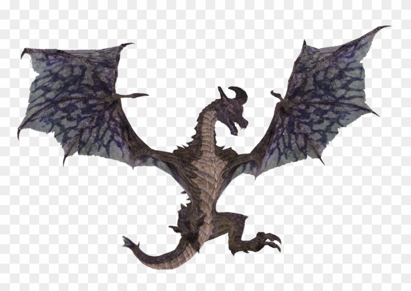 Related Franchise, Such As Storyline - Skyrim Dragon Png Clipart