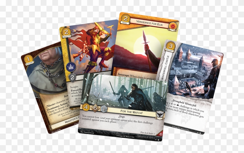 Taking The Black Cards - Game Of Thrones Card Game Clipart