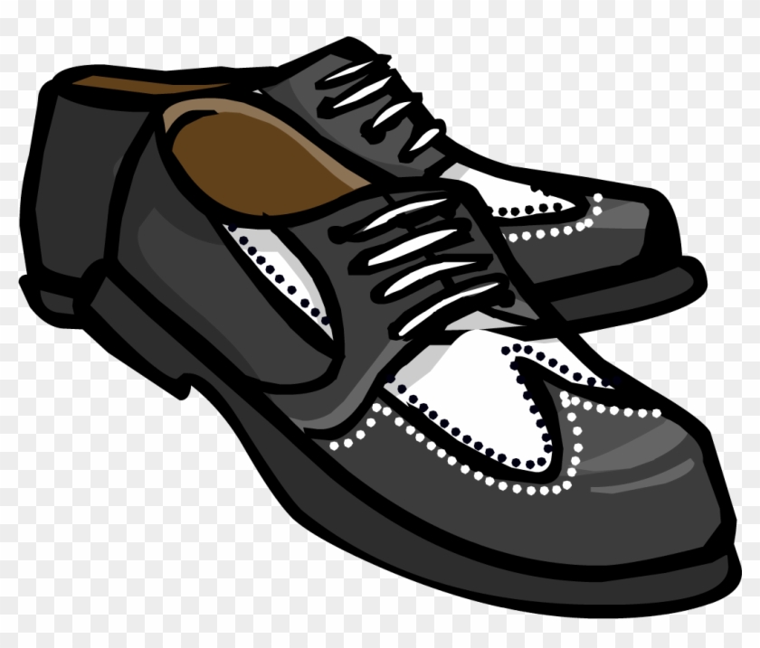 1051 X 848 4 - Black Shoes Cartoon Png Clipart #480828